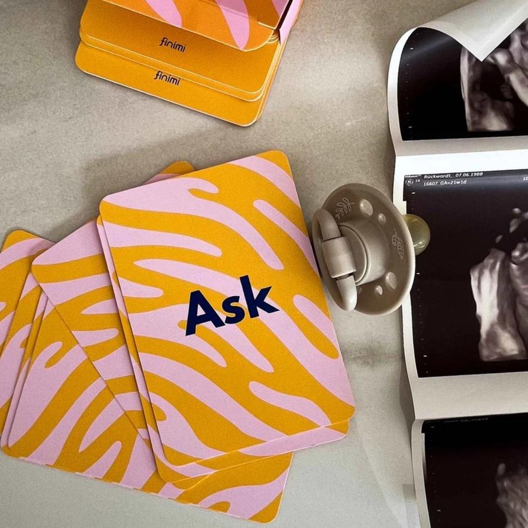 Ask & Task Kartenset zur Geburt